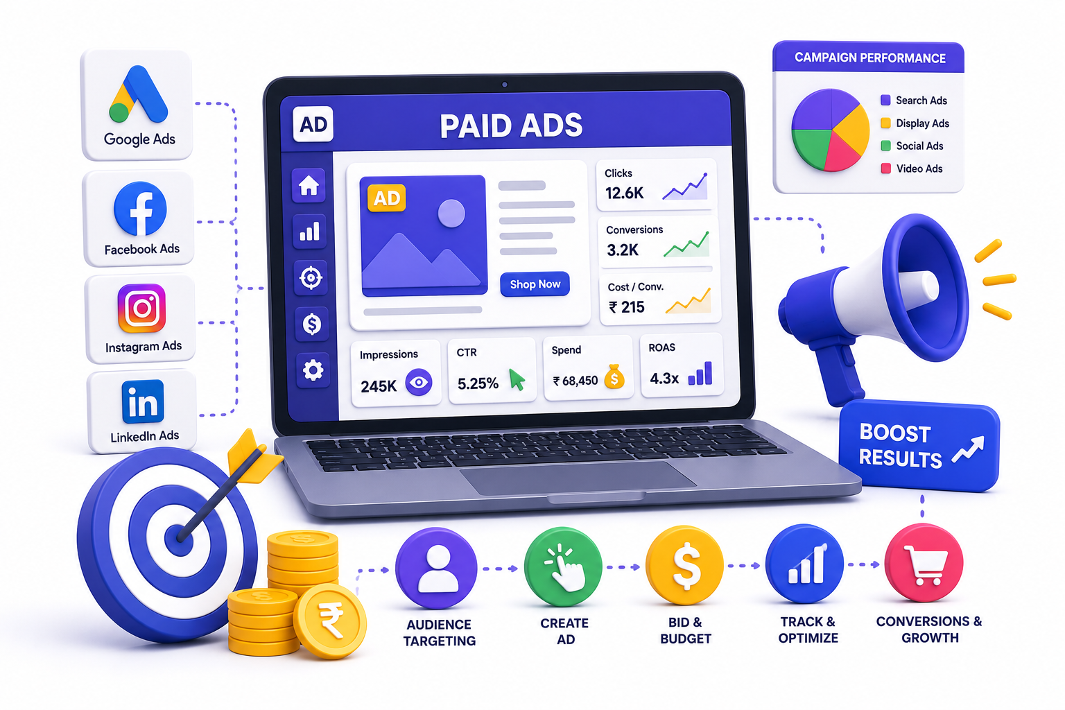Best PPC Services | Google Ads & Meta Ads | SeaNeB