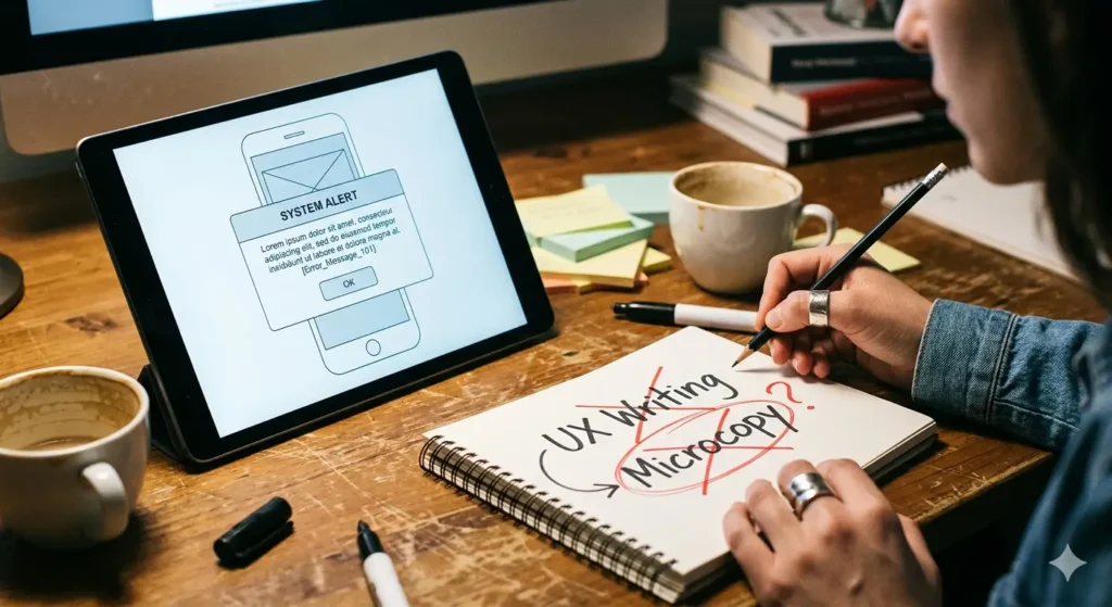 Ignoring UX Writing and Microcopy