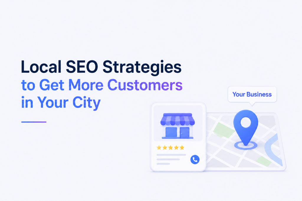 Local SEO Strategies to Get More Customers in Your City 